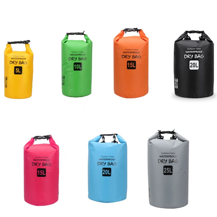 Customer Logo PVC tarpaulin Survival Backpack Water Sport Waterproof Dry Bag