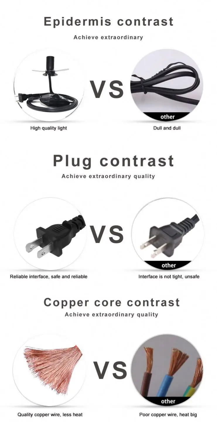 220v Катушка включение/выключение светильника Американский T5 расширение соль E12 E14 держатель встроенный регулятором уровня яркости для Himalyan комплект провода 15 Вт светодиодные лампы
