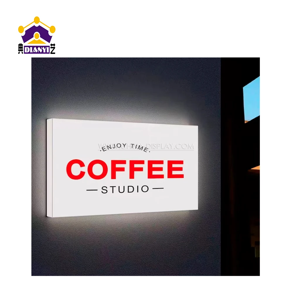 Personalized Pixel Style Door Plate Room Acrylic Customization Office Age Acrylic Led Promotional Display Sign