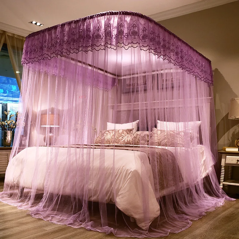 Оптовая продажа от производителя комфортная королевская Складная москитная сетка для взрослых