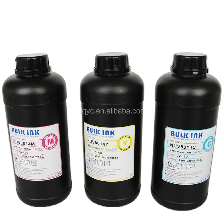 High Quality Digital UV Printer CMYK White UV Ink