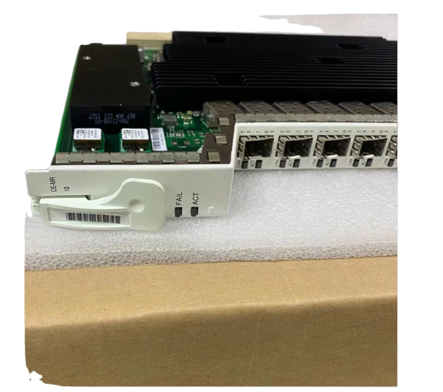 Carrier Ethernet card - 10 port Multirate 10/100/1000 Mbps 15454-CE-MR-10 used