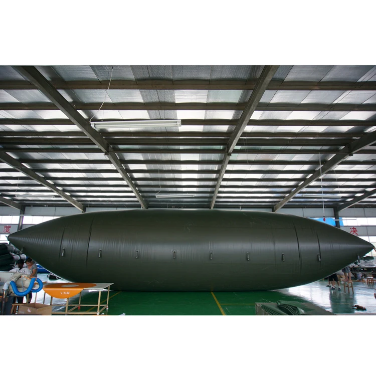 Portable collapsible pillow gas storage bag / gas storage tank / fuel tank for cooking