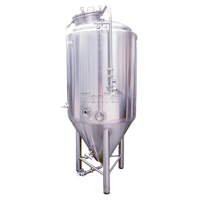 Микропивоварня коническая нержавеющая сталь 500л 5HL 4BBL одна стенка