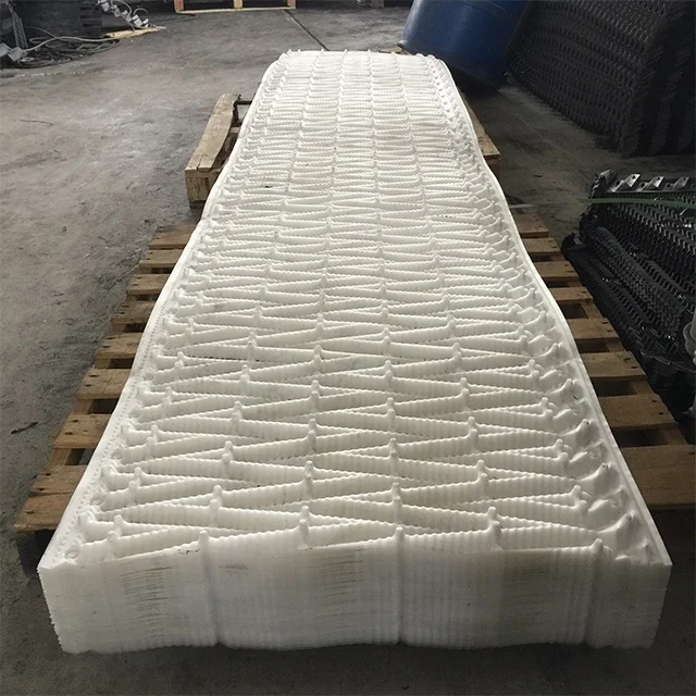 PVC Cooling Tower Fill 730mm Width With Strong Wetting Ability