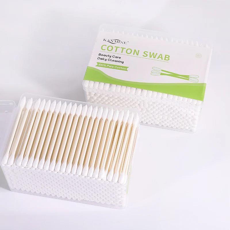Q tips Qtips Cotton Swabs Plastic Big Long Organic Pointed Tip Paper Stick Thin Cleaning Ear Cotton Bud