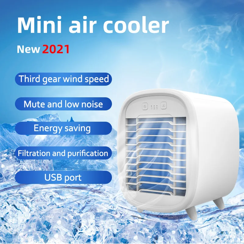 Air Cooler New Product Quick and Easy Way to Cool Mini Air Cooler with USB for Home Office Desk Air conditioner