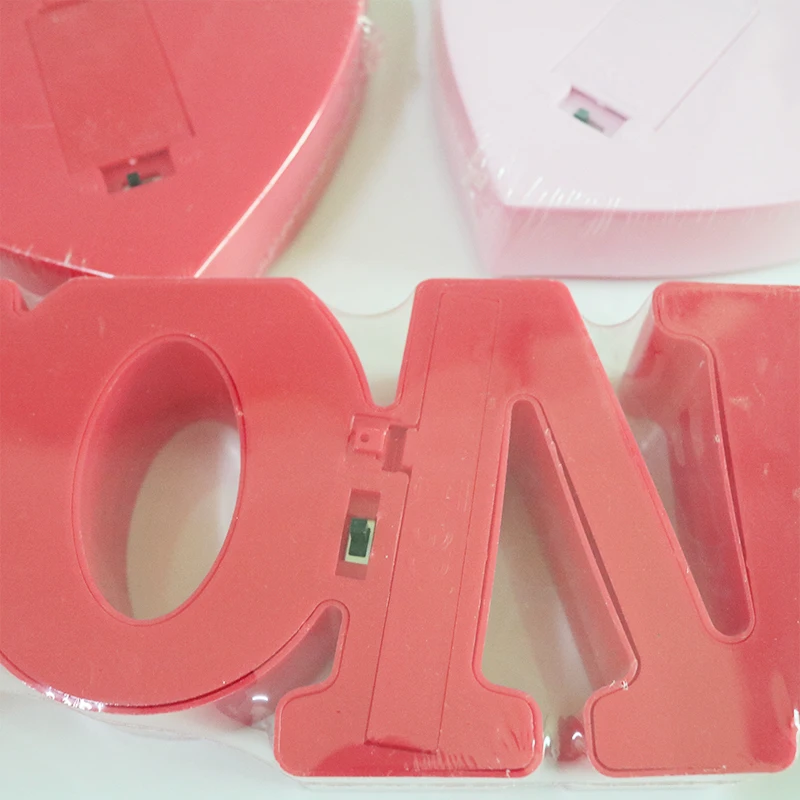 Creative LED Neon Light Sign LOVE HEART Wedding Party Decoration Neon Lamp Valentines Day Anniversary Home Decor Night Lamp