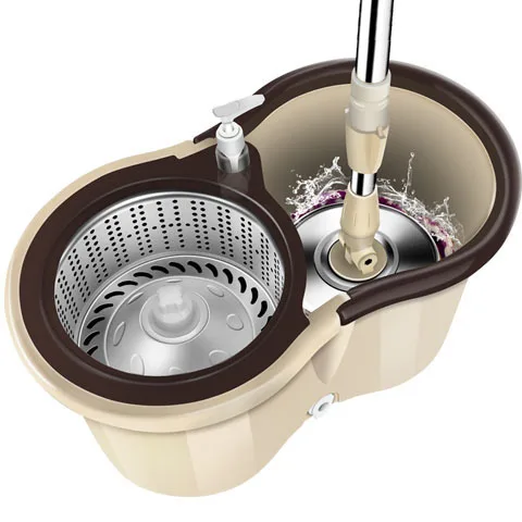 Home 360 cleaner flat mop bucket for floor cleaning commercial mop bucket