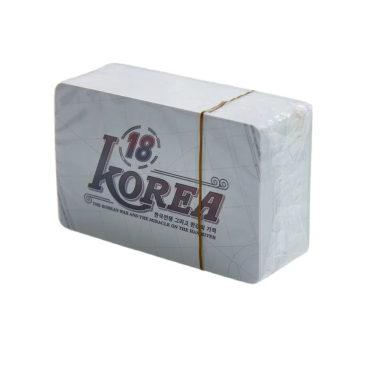 Custom packaging clear PVC PET Card Plastic card for game  OEM/ODM transparent plastic for sale