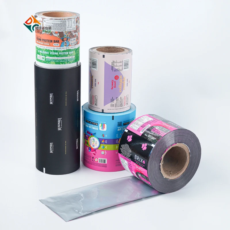China Factory High Pressure Digital Printing Heat Sealable Clear Film Roll