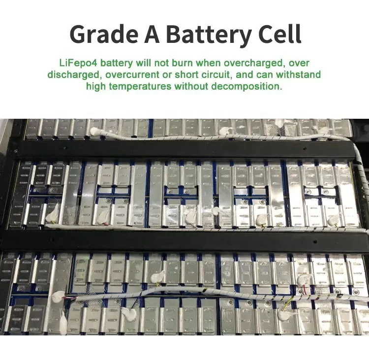 High Voltage 192V 240V 288V 10kw 20kw Solar System Baterias LiFePO4 Battery BESS Built-in BMS Wifi Control Lithium Ion Batterie