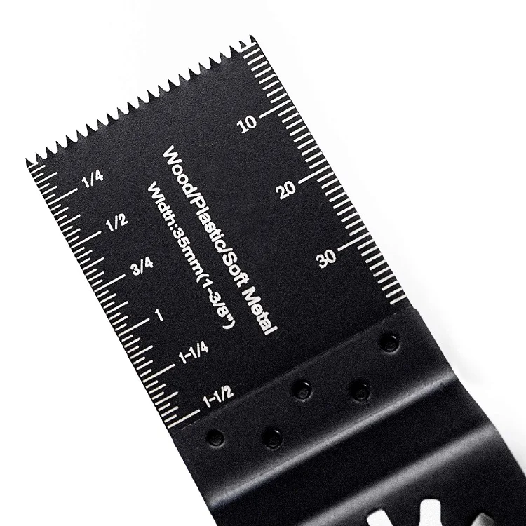 50pcs/set Wood Oscillating Multitool Quick Release Saw Blades Multi-function Saw Blade High Speed Steel with Carbide Steel