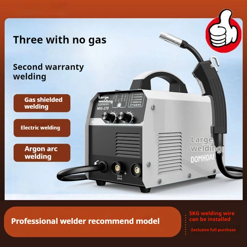Large Welding Gas-free DPM Home Welder 220V 380V Dual Voltage Construction Site TIG Welding Triple Welding