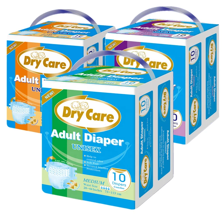 Attractive Price Comfortable Thick Custom Adult Diapers Manufacturer,Disposable Super Absorbent Hospital Adult Nappy For Elderly