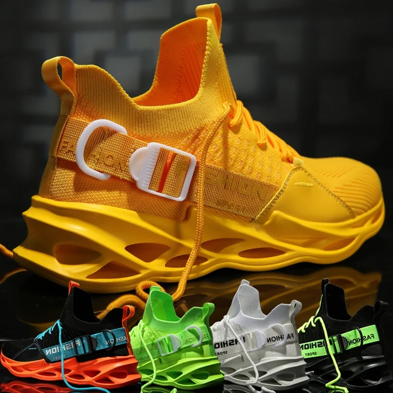 Breathable Running Shoes Outdoor Sport Fashion Comfortable Shoes Casual Couples Gym Mens Shoes