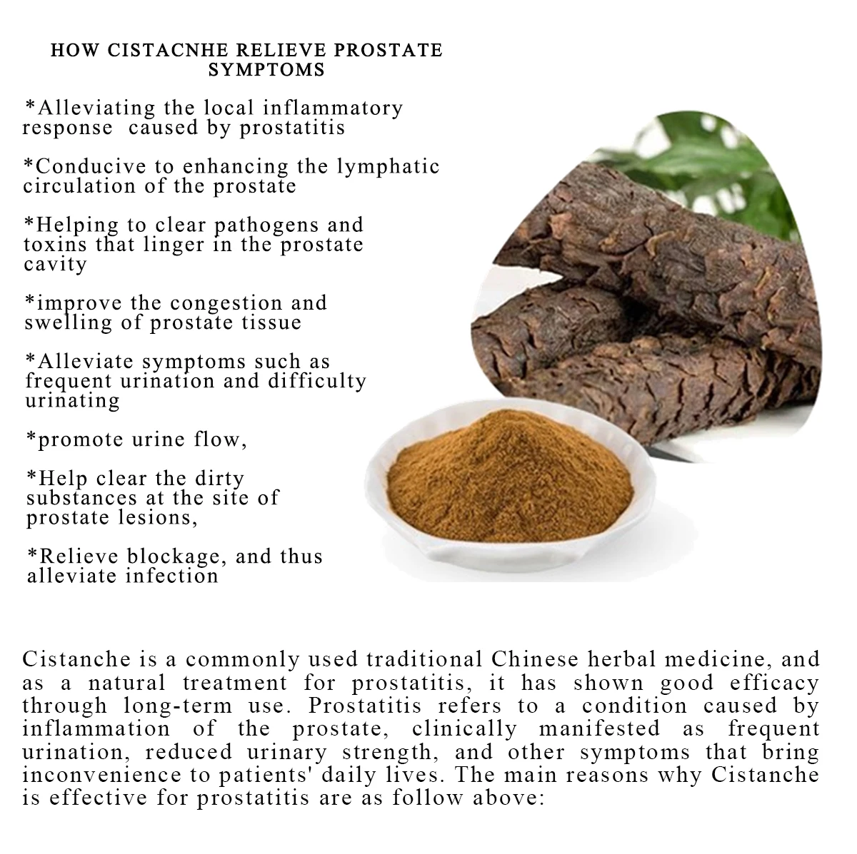 Herbal Cistanche Prostate Supplement 75% Total Glycosides 30% Echinacoside 12% Acteoside Herbal Cistanche Tablets