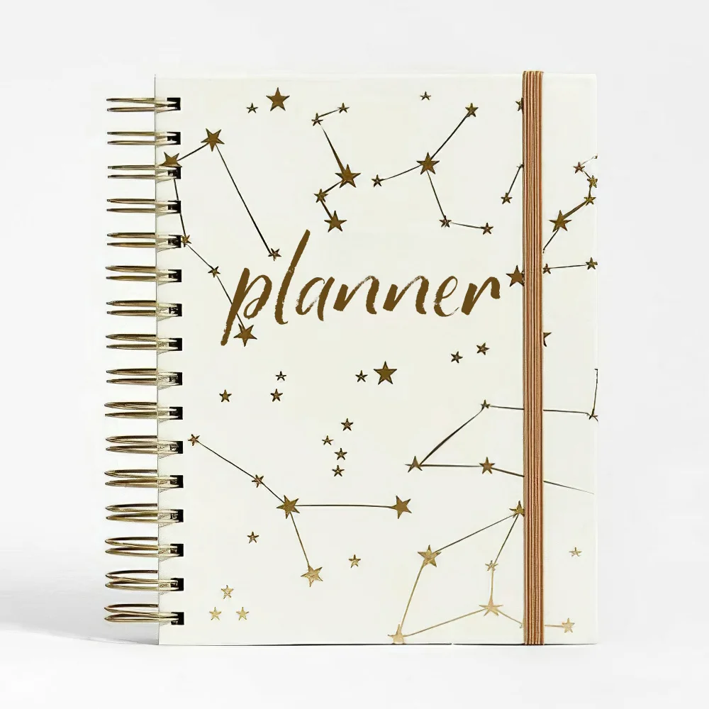 Custom logo  Money Savings Planner Advanced Customize Open Spine Not Planners Agenda Planner