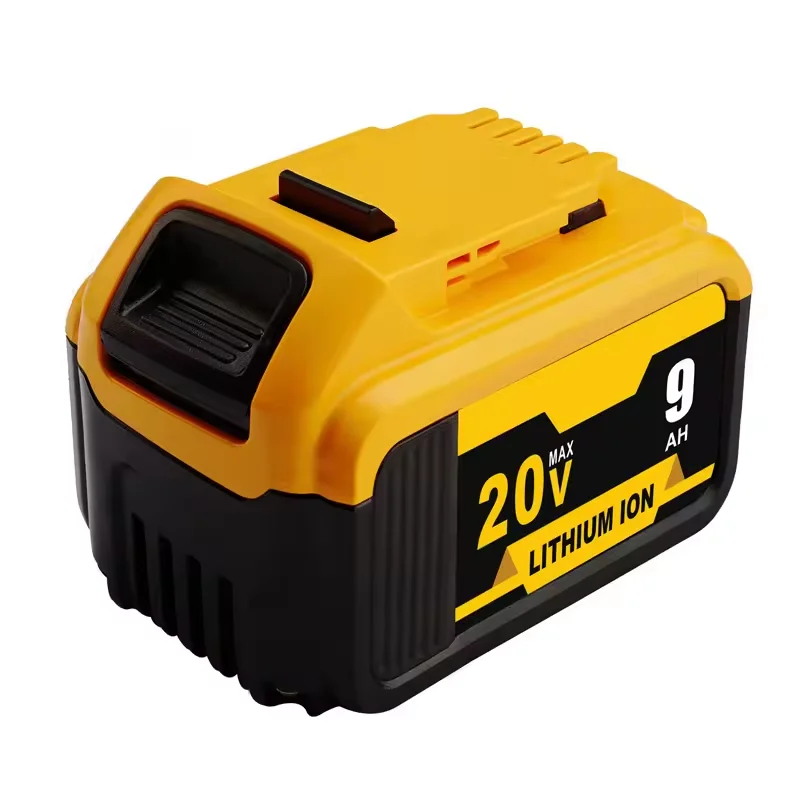 For Dewalt  DCB200 20V   9ah MAX Rechargeable Lithium-Ion Combo Kit 6AH Power Pack Battery Prismatic  Storage Power Tools Solar