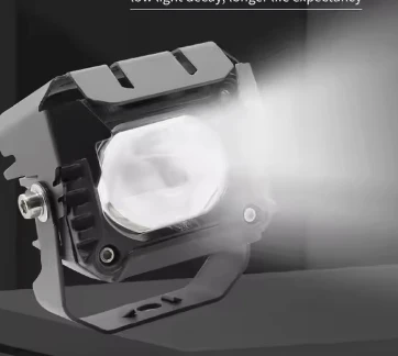 ATV SUV Truck Car Lamp motorcycle spotlights Led Driving Fog Light High Beam Double Color For Motorcycle Headlight