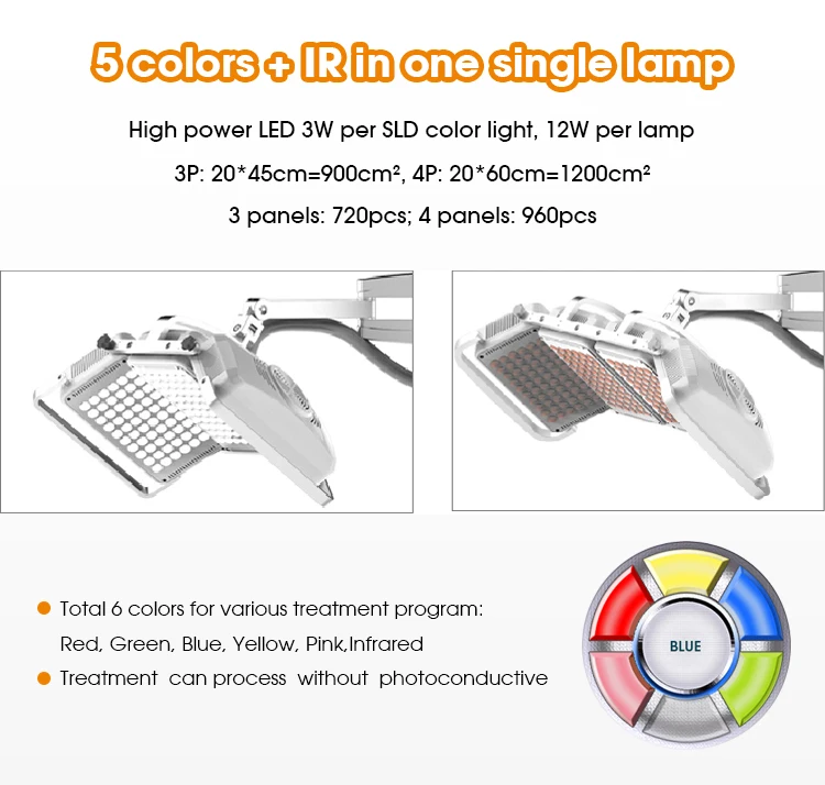 Red Near Infrared Light Therapy Bed Red Light device panel pdt led light therapy machine