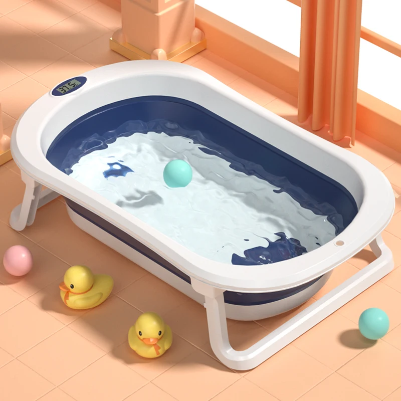 SIKYBABY Foldable kids children bathroom baby spa bath tub bathtub