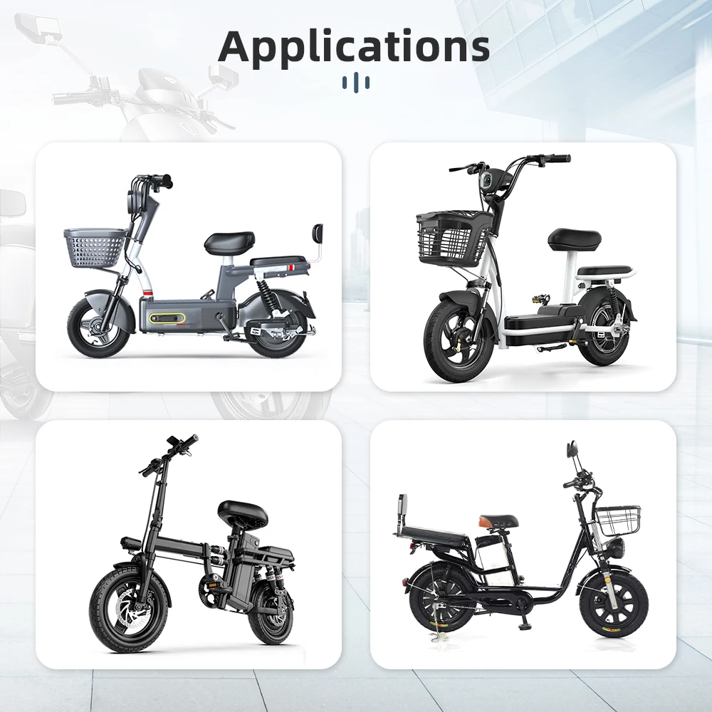 12Inch Small Hub Motor 72V 5000W 120km/h Brushless Non-Gear Electric Scooter Hub Motor Kit