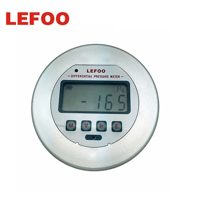 LEFOO LFM3 LCD Air Differential Pressure Transmitter  Digital pressure gauge