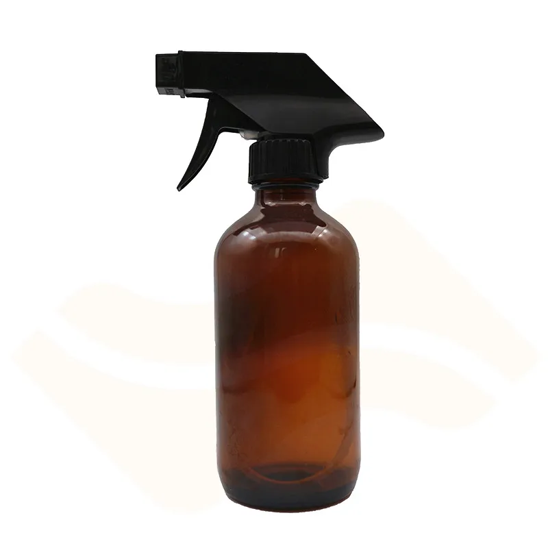 Custom Refillable Trigger 250ml 500ml Round Boston Room Glass Spray Bottle