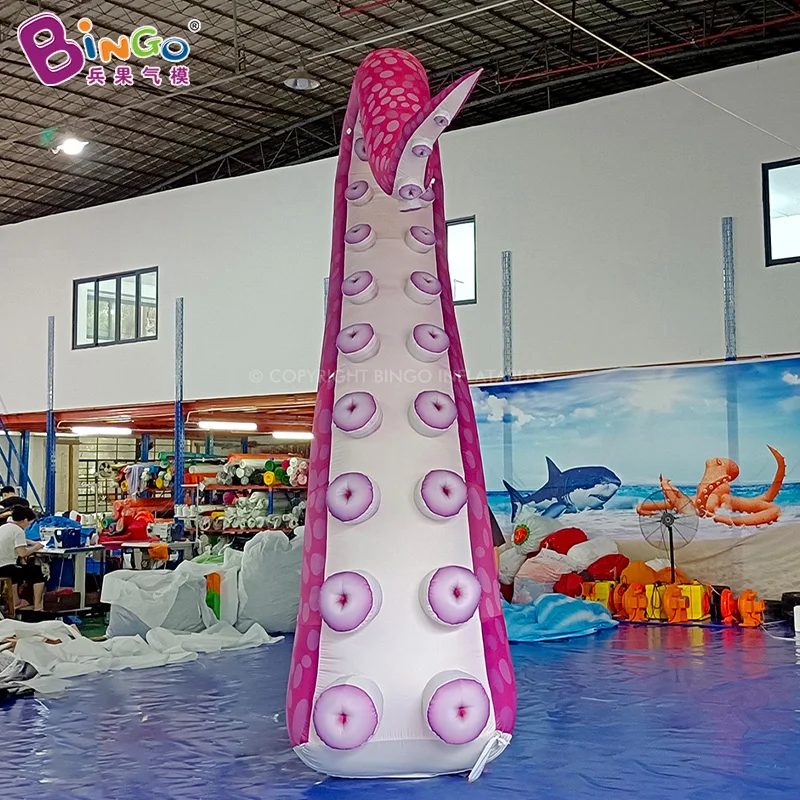 Bingo Octopus Tentacle Decoration Inflatable Squid Giant Inflatable Octopus Tentacles For Stage Decoration