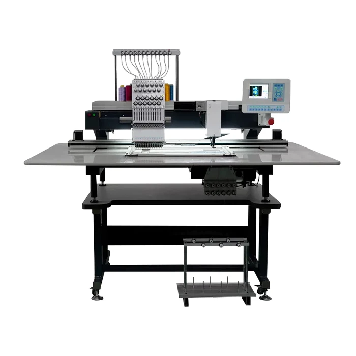 Flat Chenille Embroidery Mix Head 6 needles /12 needles Computer Sewing Machine Embroidery Machine