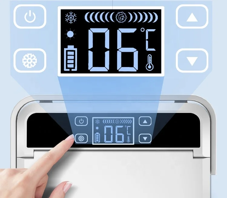 Smart Portable Cold Storage Drug Medic Refrigerator Insulin Vaccine Refrigerator Injection Cooler Box 10200MAH Battery