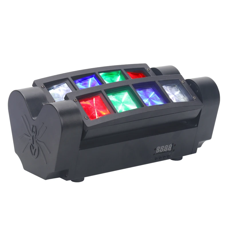 30W Mini Spider Rgbw  Led Dmx 512 Dj Party Stage Lights Moving Head