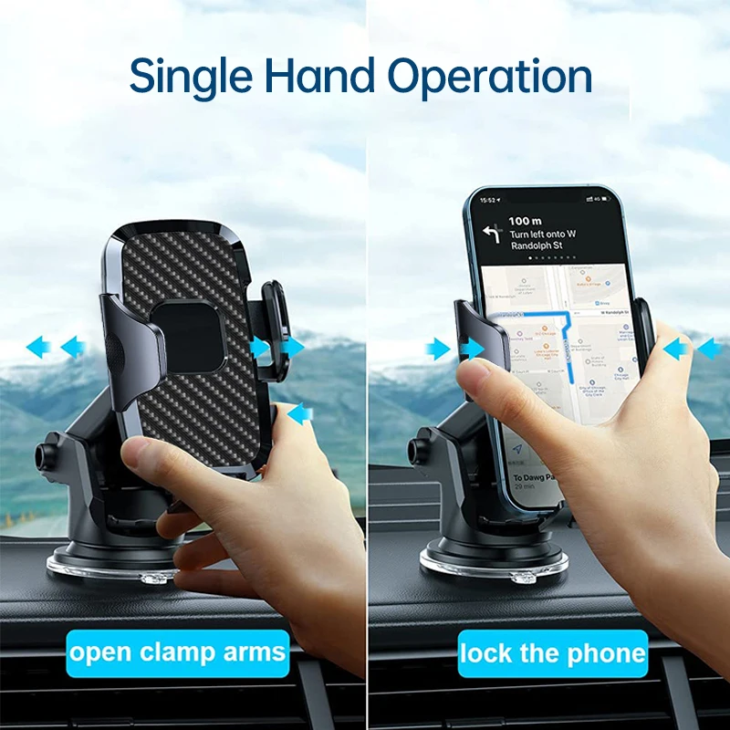 2022 New Design Custom Oem Odm Universal 360 Degree Rotating Car Cell Phone Holder