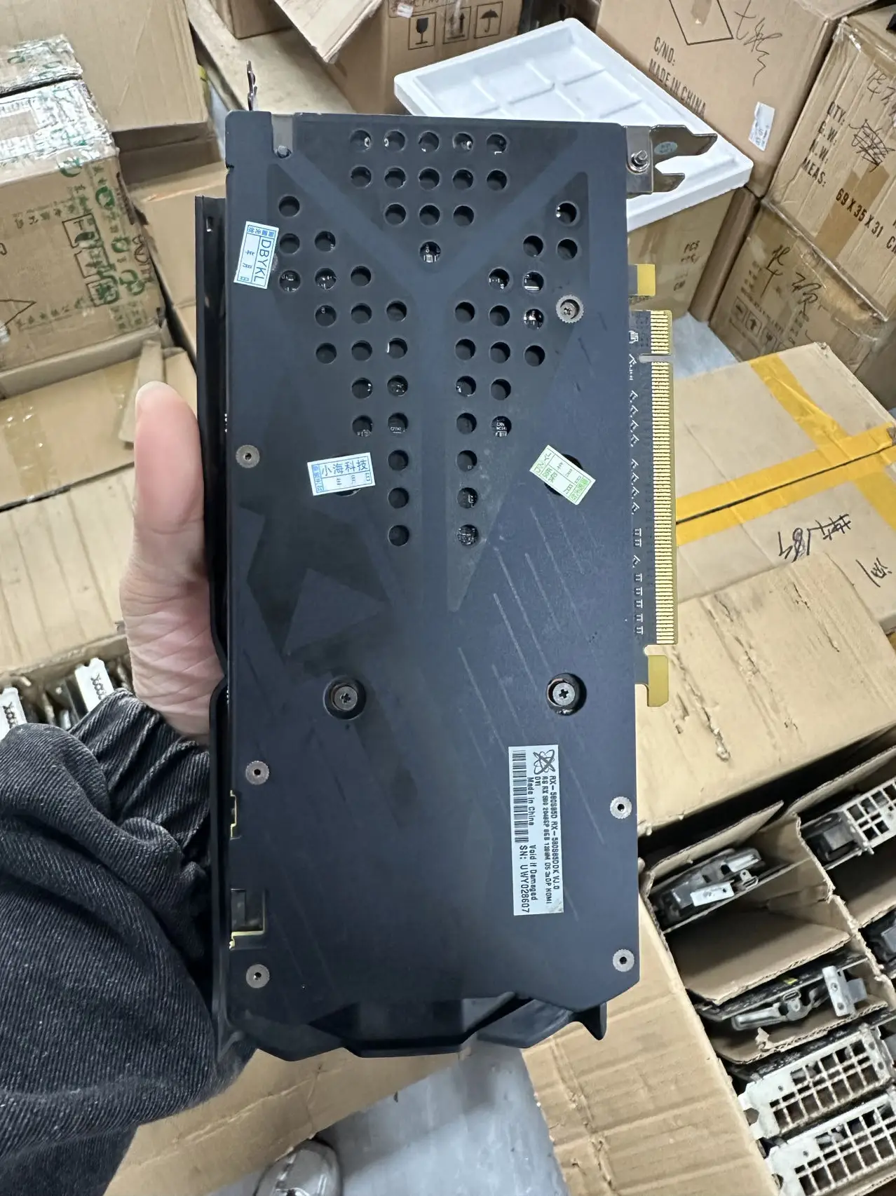 RX580 8GB DDR5 256bit tarjeta de video GPU Gaming Graphics Cards Computer Display Card for Desktop VGA Card