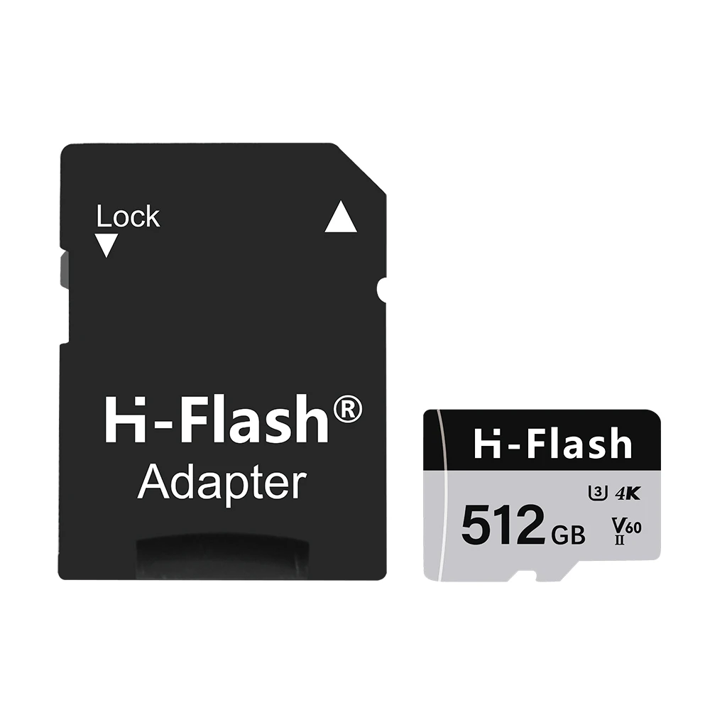 H-Flash High quality tf card 8gb 16gb 32gb 64gb 128gb 256gb 512gb sd memory card for phone camera driving recorder video game