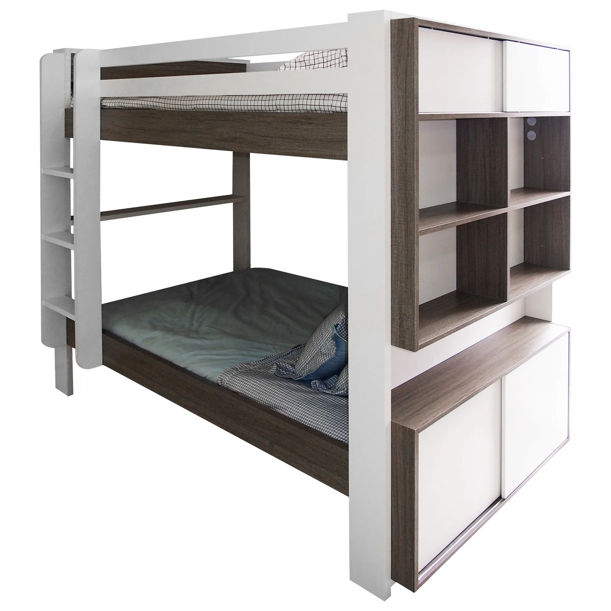 kids bunk bed with storage for girls children wooden bunk bed for kids