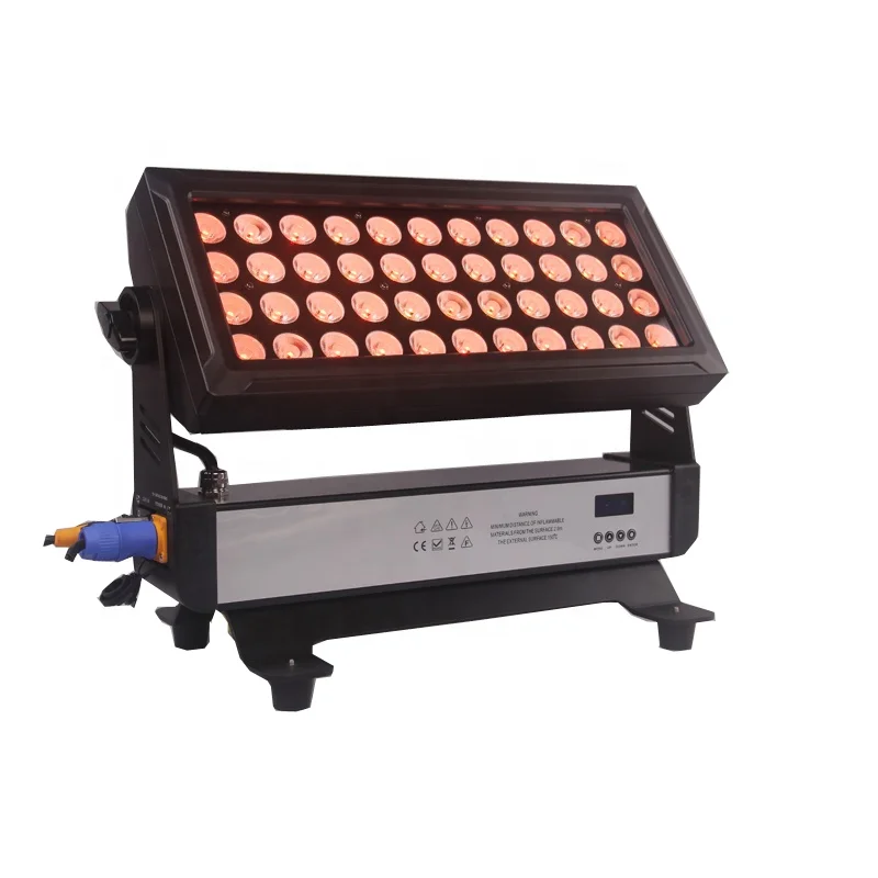 Outdoor City Color Led Wall Washer Rgbw 4in1 Led Flood Lights Led Moving Head Stage Light