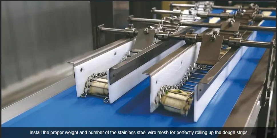 Hot Sale Roti Lachha Paratha Making Machine Layered Parotta Production Line