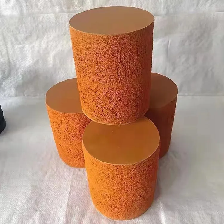 Available in 50 mm to 200 mm in diameter Concrete pump pipe cleaning sponge foam wiper ball
