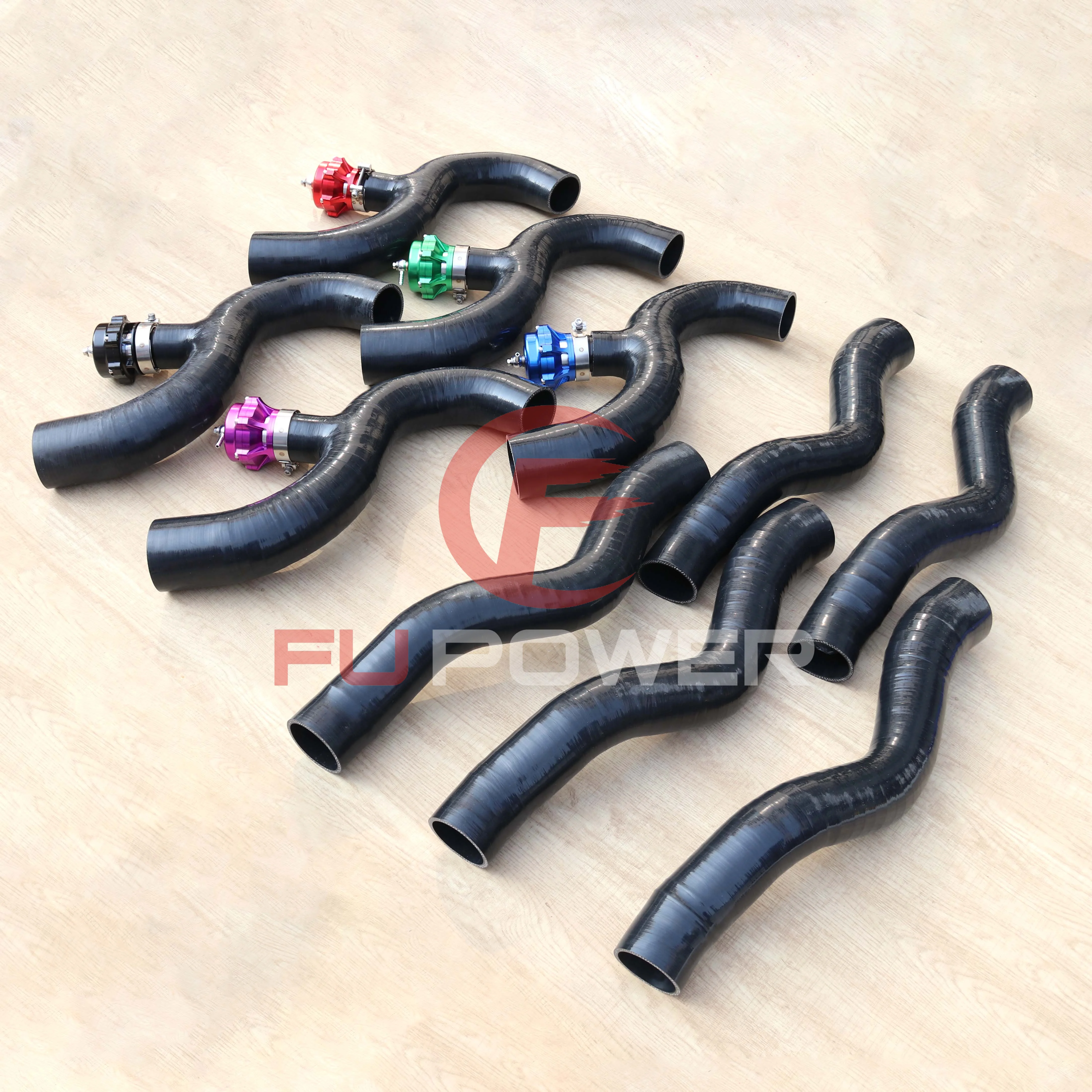 Sea-Doo 260 Intercooler Tubing Upgrade Kit with TiAL 50MM Blow-Off Valve