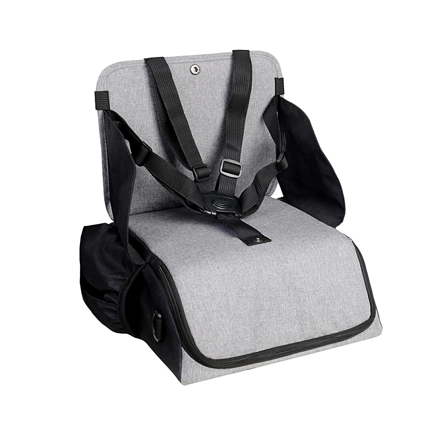2-in-1 Baby Booster Seat and Backpack Diaper Bag Portable Travel Outdoor Booster Seat