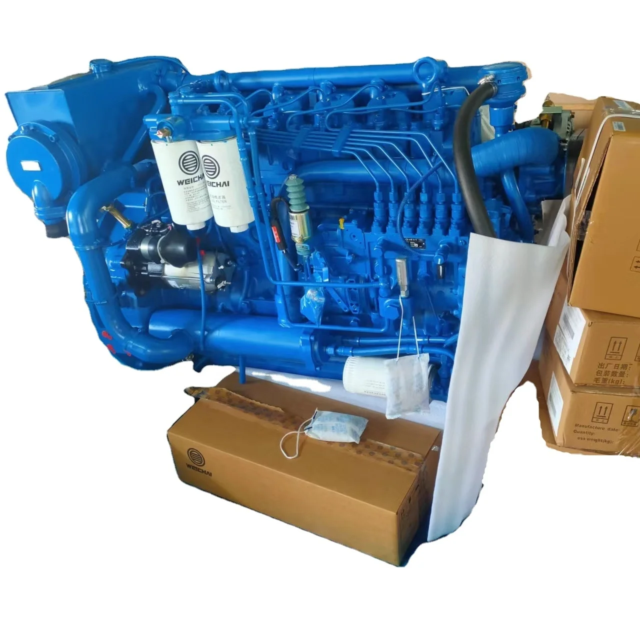 weichai 150hp WP6C150-15 marine diesel boat engine for fisheries administration ship