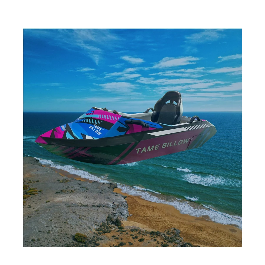 New Trends High Performance Water Play Equipment Water Electric Jet Mini Karting Boat Rescue Boat
