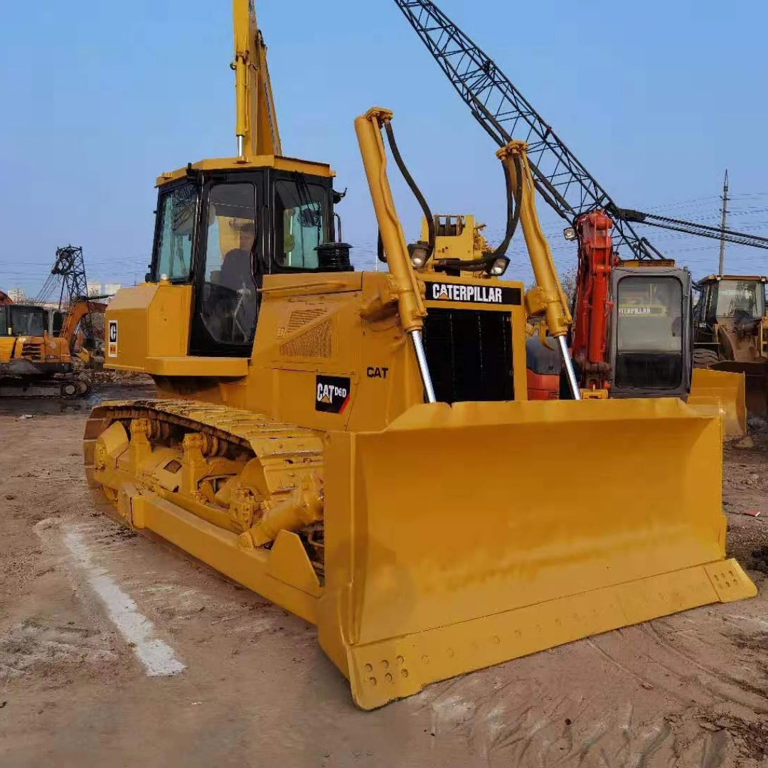 Хорошая цена, Земляная машина, гусеница, б/у бульдозер CAT D6D, бульдозер для продажи CAT, б/у, cat d6, гидравлические Гусеничные бульдозеры