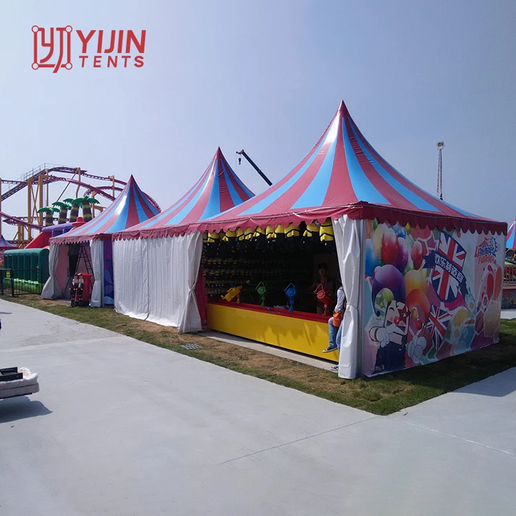 3x3 5x5 10x10 high peak white pvc fabric canopy outdoor nice pagoda tent for party 7 by 7