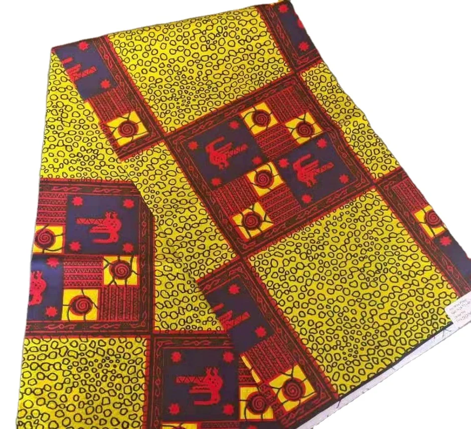 N24S Hot sale price fashion design holland ankara wax 100% cotton african wax imit for tablecloth