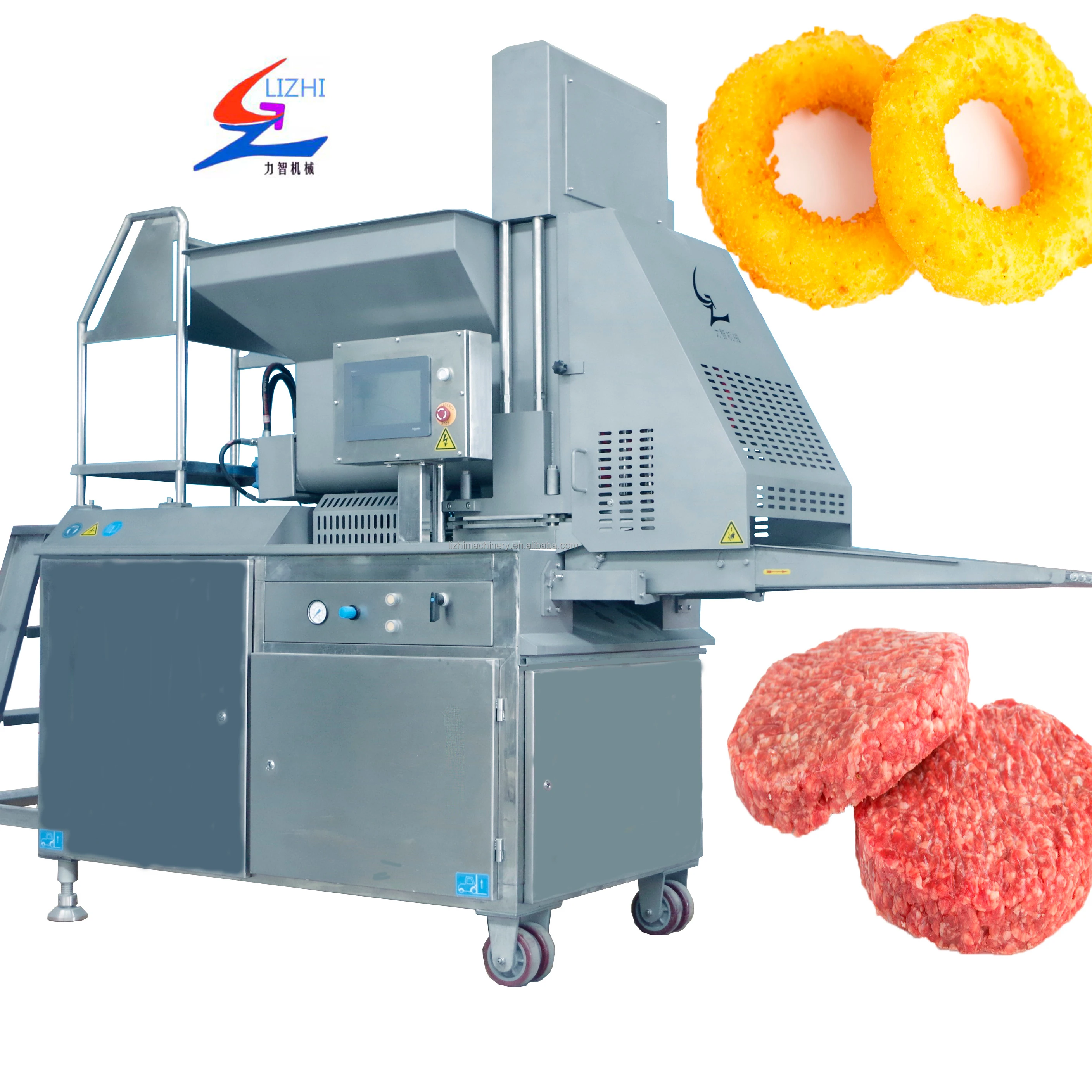 LI ZHI nugget forming machine long service time automatic hamburger forming machine burger press hamburger patty maker AMF600-V