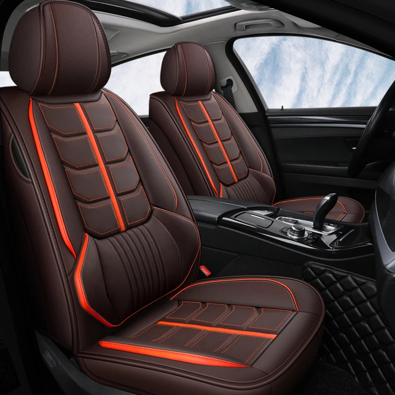 Wholesale Automobile Accessory Luxury Universal Size PVC Leather 3D Car Seat Cover Seat