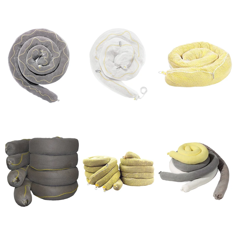 Pp Oil Absorbent Fireproofing Good Quality Absorbing For Spill Hydrocarbon Suction Containment And Silt Curtain Boom